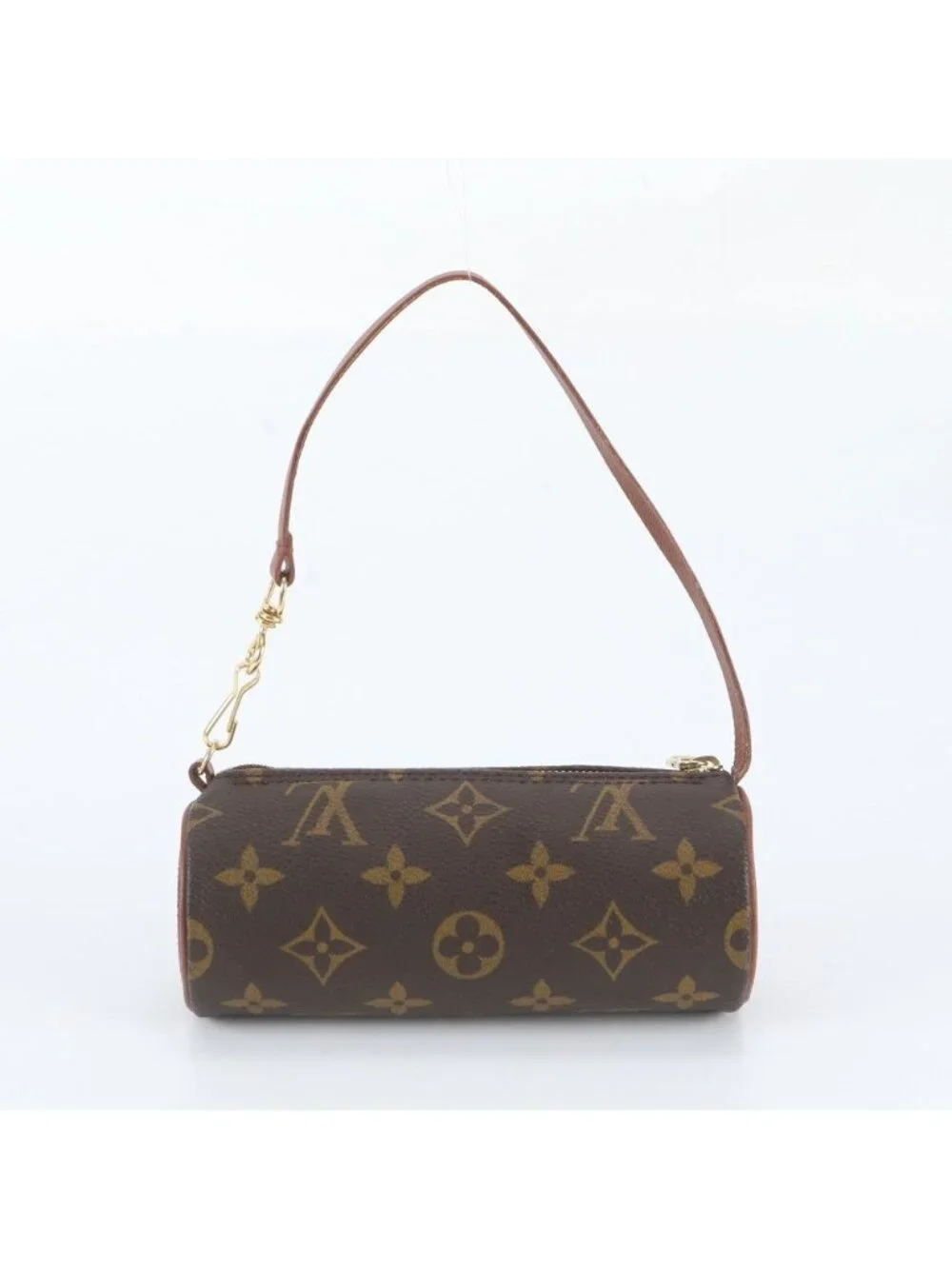 Louis Vuitton Monogram Papillon Pouch Leather Handbag Tote